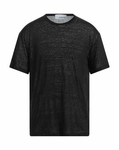 Costumein Man T-shirt Black Linen Cover