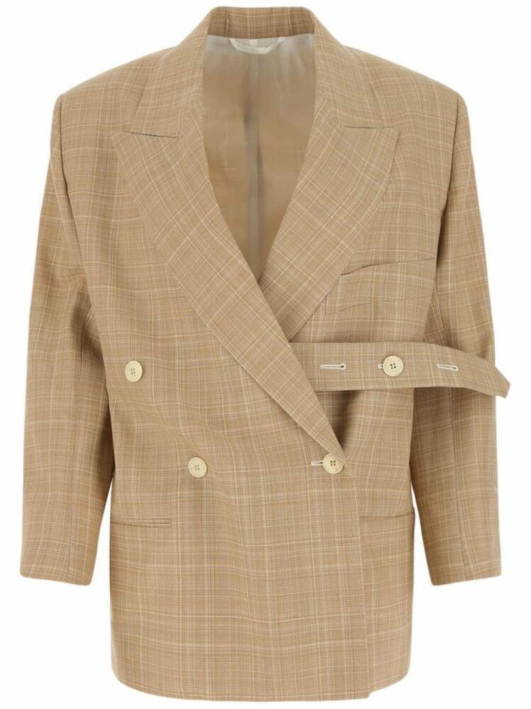 QUIRA Double breasted blazer - Neutrals Cover