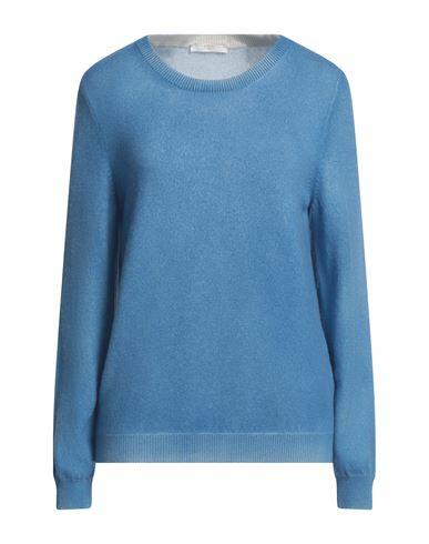 Fedeli Woman Sweater Azure Cashmere Cover