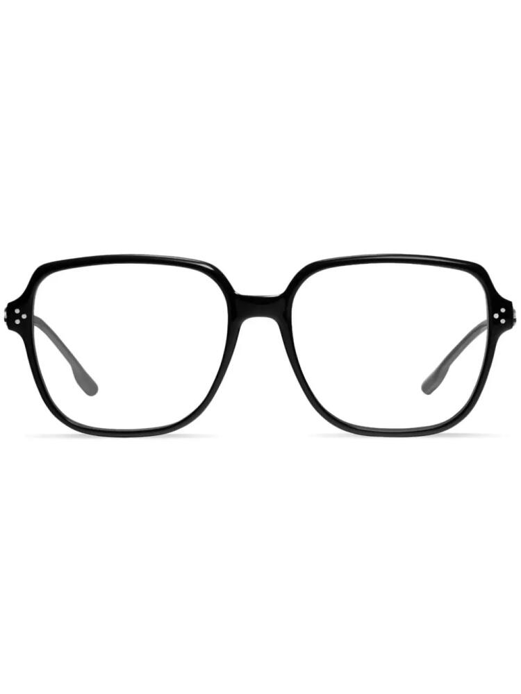 Gentle Monster Mua 01 square-frame glasses - Black Cover