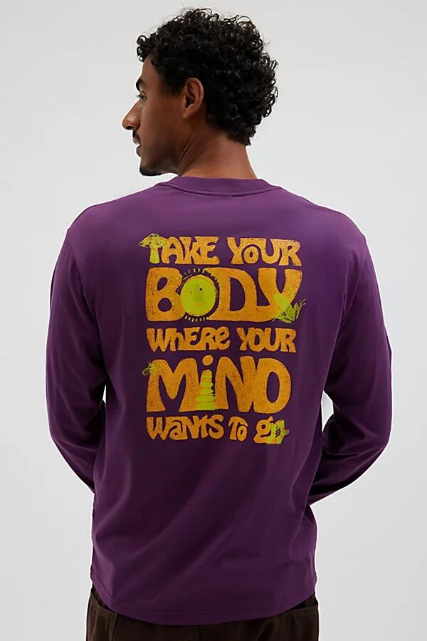 Marmot UO Exclusive Mind Body Long Sleeve Tee in Purple Cover