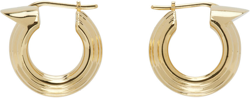 Ferragamo Gold Gancini Earrings Cover