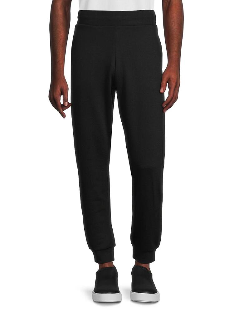 Bally Men's Solid Joggers - Black Cover