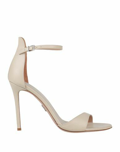 Sergio Levantesi Woman Sandals Ivory Leather Cover