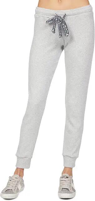 Michael Lauren Kinzie Pants w/ Contrast Sequin (Heather Grey) Women's Clothing Cover