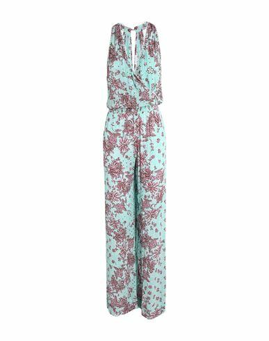 Poupette St Barth Woman Jumpsuit Light green Viscose Cover