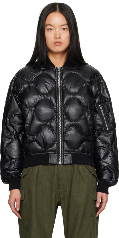 R13 Black Flight Down Jacket Cover