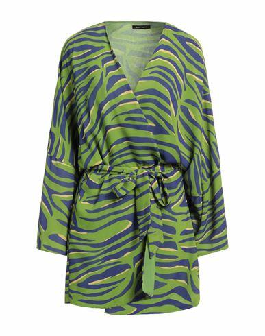 Cristinaeffe Woman Top Light green Polyester Cover