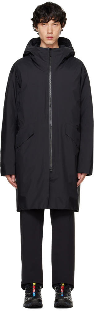 Veilance Black Monitor Down Coat Cover