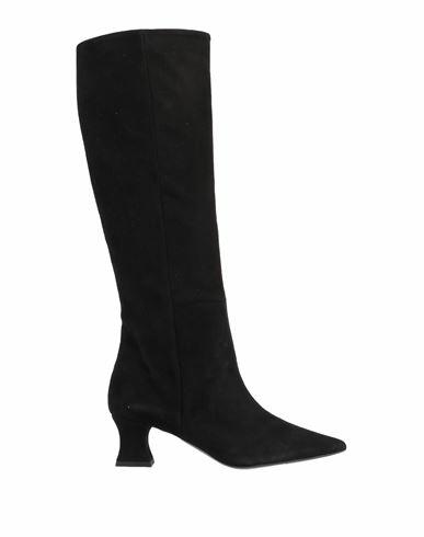 Marc Ellis Woman Boot Black Soft Leather Cover