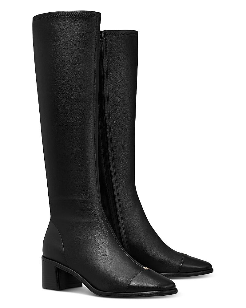 Tory Burch Women's Cap Toe Knee High Boots Cover