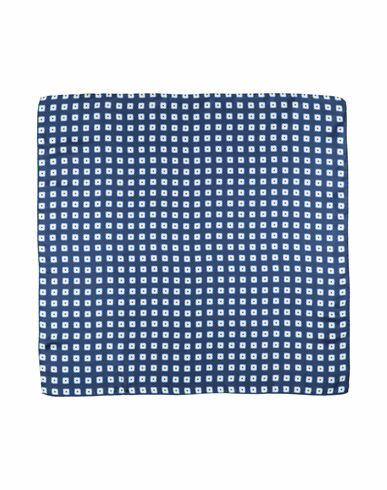 Franco Bassi Man Scarf Blue Silk Cover