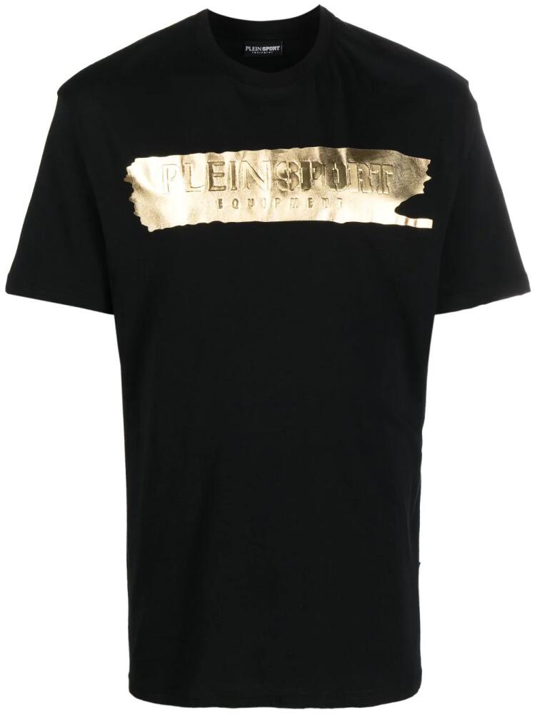 Plein Sport SS Silver Brush cotton T-shirt - Black Cover