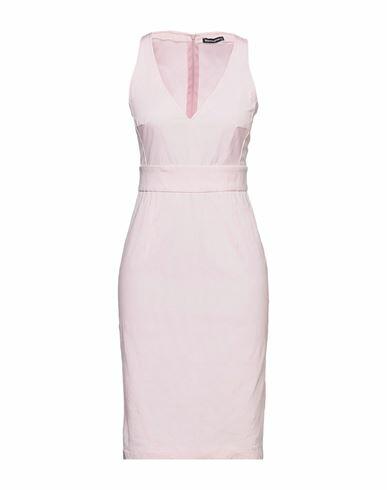 Biancoghiaccio Woman Midi dress Pink Polyester, Cotton, Elastane Cover