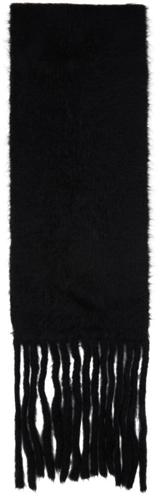 Séfr Black Fuzzy Scarf Cover