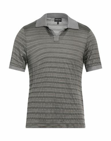 Giorgio Armani Man T-shirt Grey Silk Cover