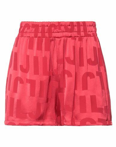 Jijil Woman Shorts & Bermuda Shorts Red Viscose Cover