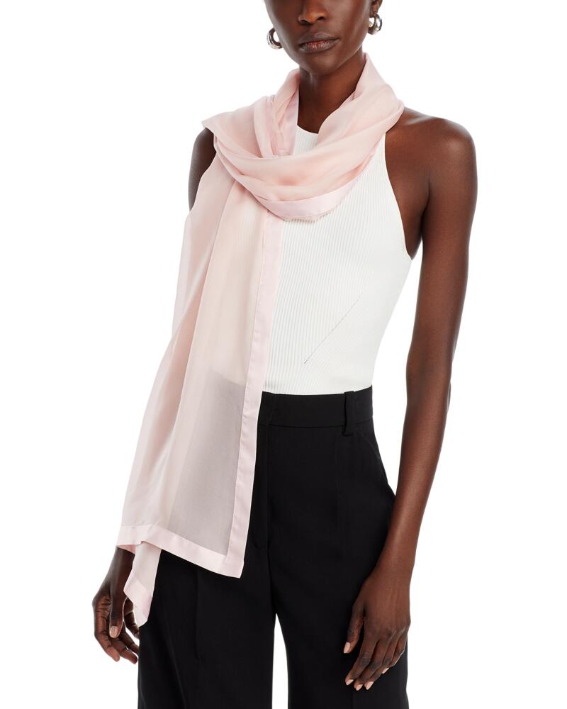 Fraas Solid Satin Trim Scarf Cover