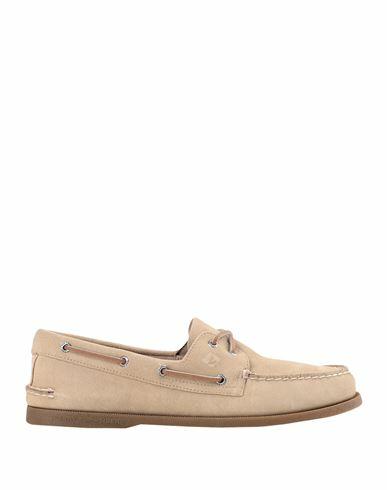 Sperry Man Loafers Sand Soft Leather Cover