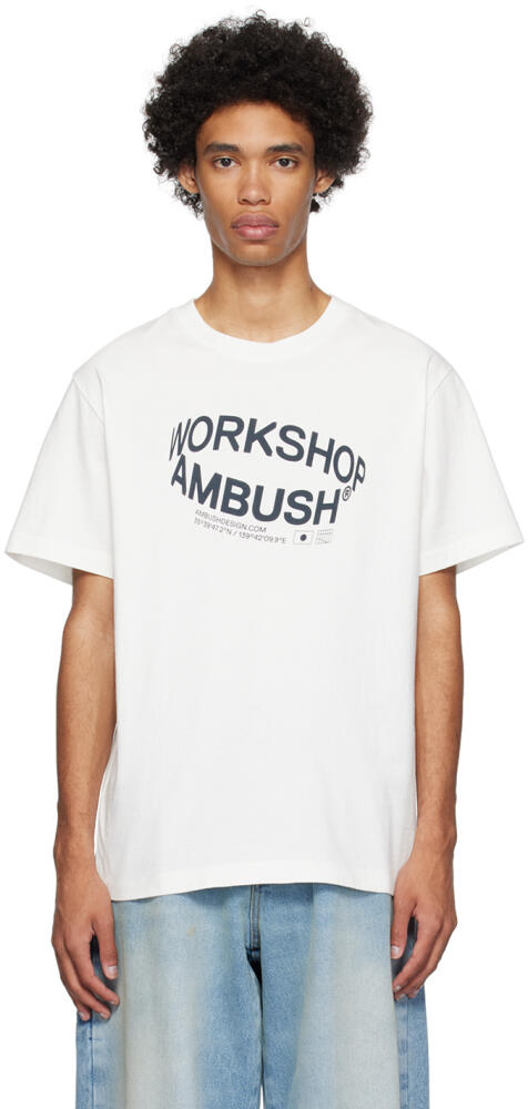 AMBUSH White Revolve T-Shirt Cover