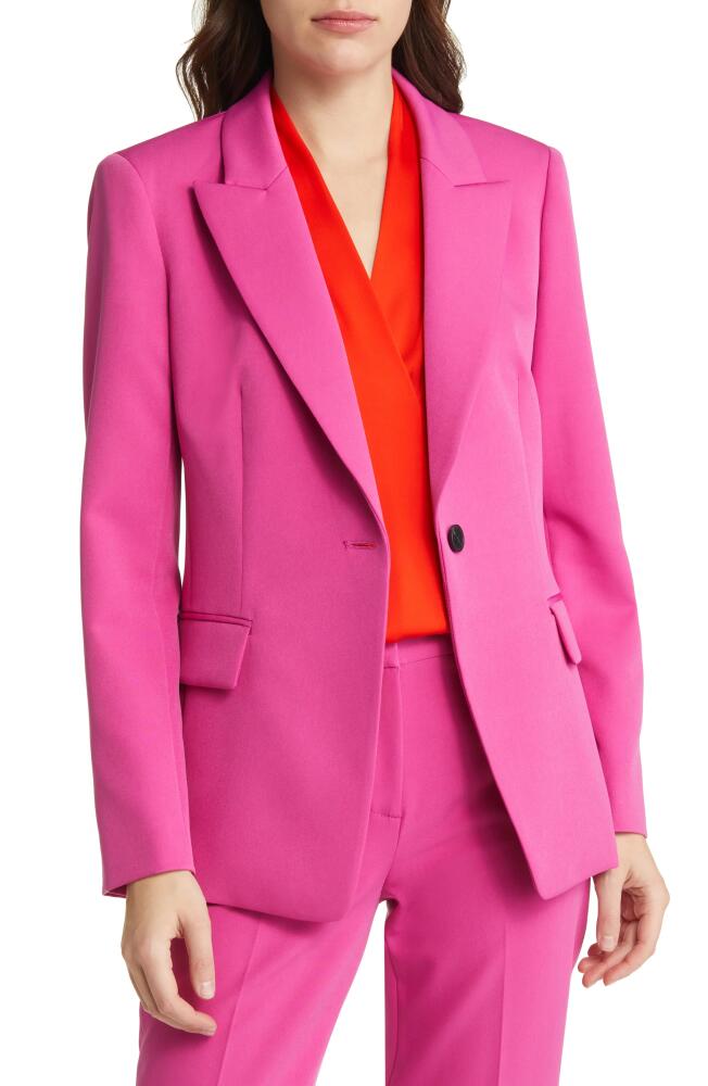 KOBI HALPERIN Jordi Twill Jacket in French Pink Cover