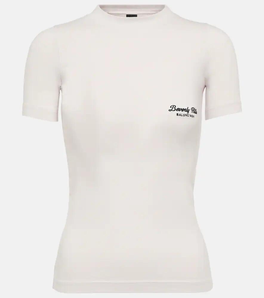 Balenciaga Beverly Hills cotton jersey T-shirt Cover