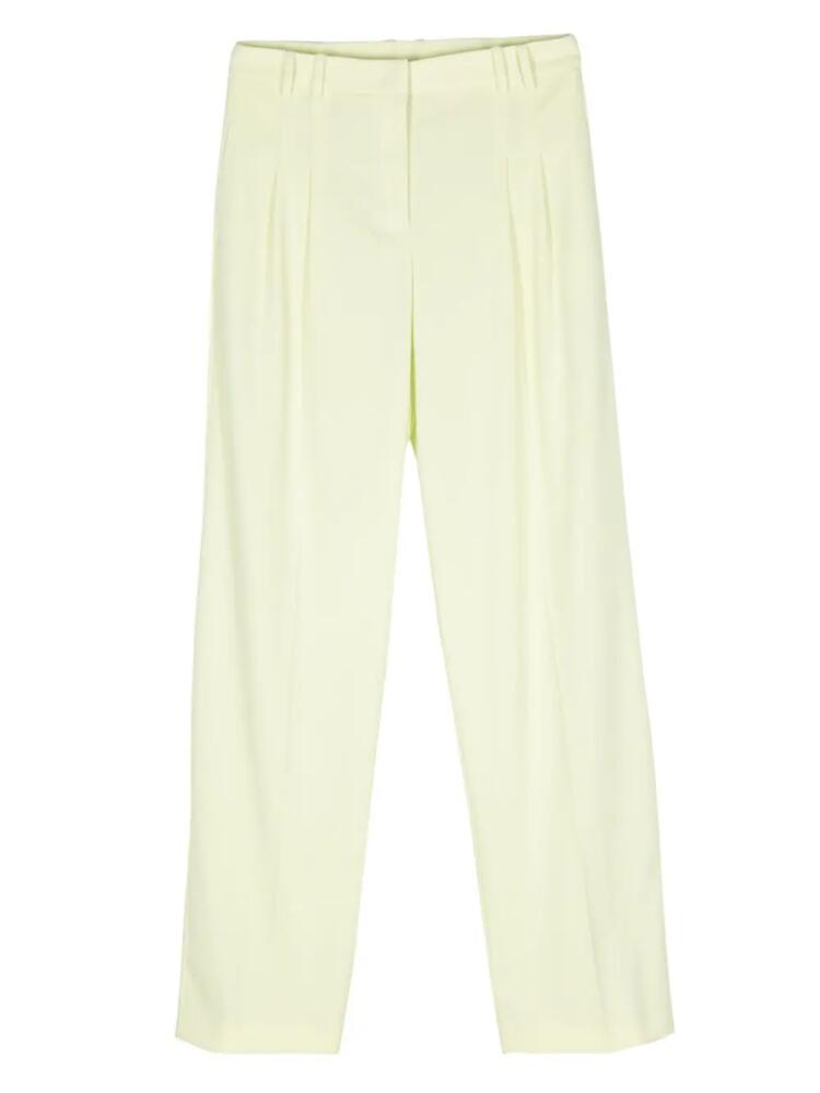 Patrizia Pepe pleat-detail trousers - Green Cover