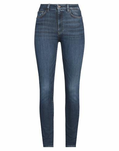 Guess Woman Jeans Blue Viscose, Cotton, Lyocell, Elastomultiester, Elastane Cover