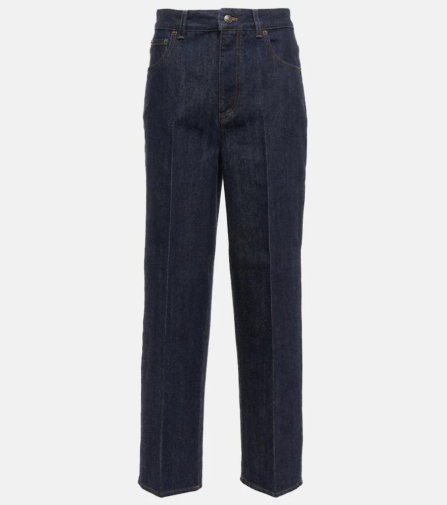 Loro Piana High-rise straight jeans Cover