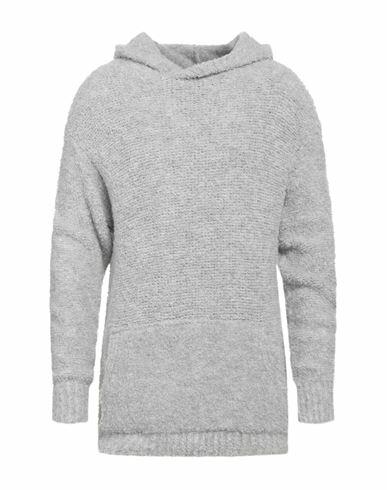 Family First Milano Man Sweater Light grey Acrylic, Polyamide, Wool, Viscose Cover