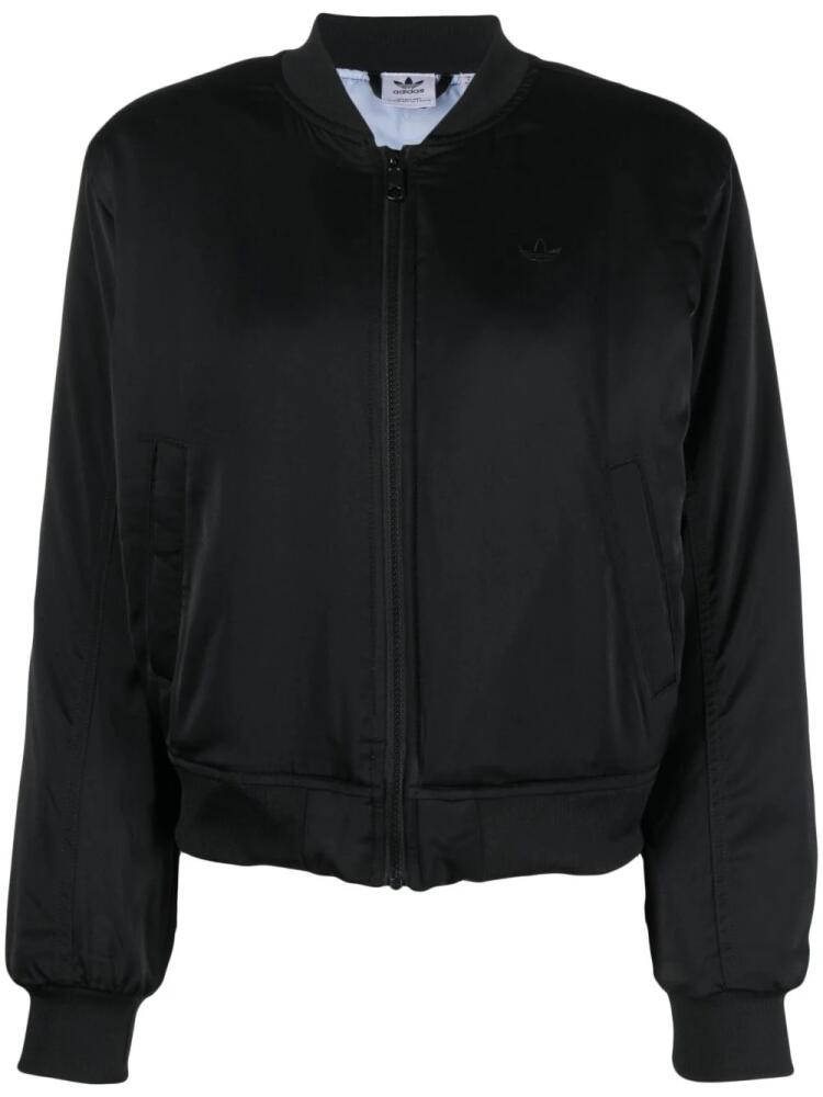 adidas plain bomber jacket - Black Cover