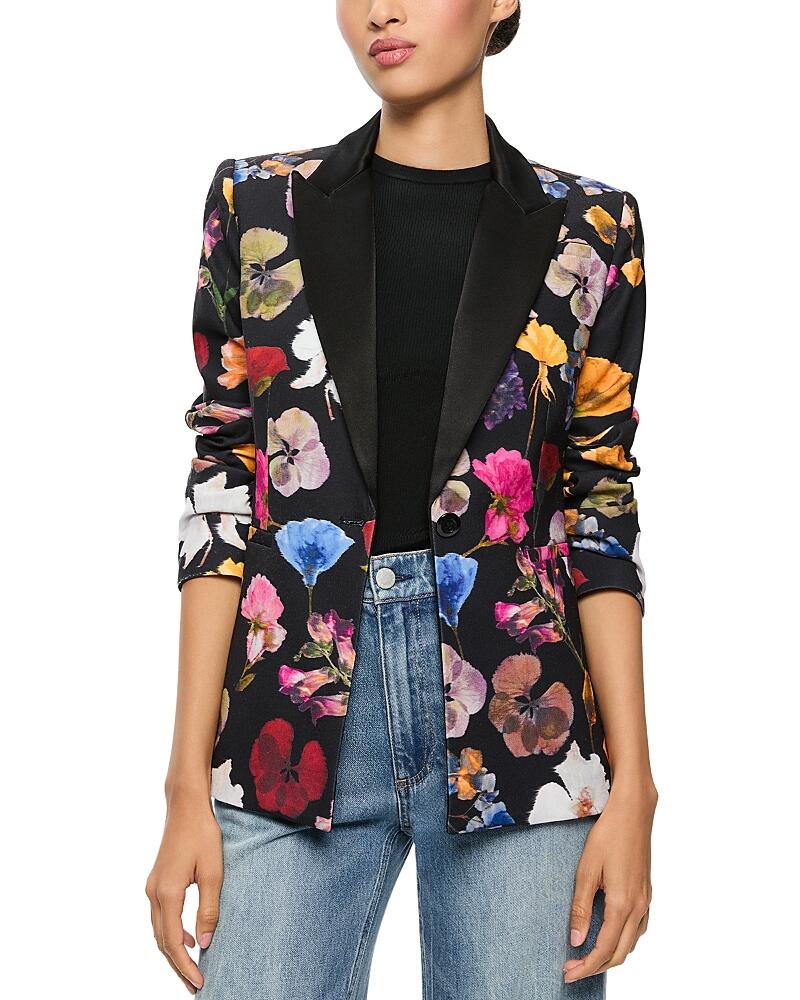 Alice and Olivia Hundley Floral Blazer Cover