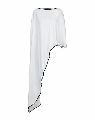 Cristinaeffe Woman Cape White Polyester Cover