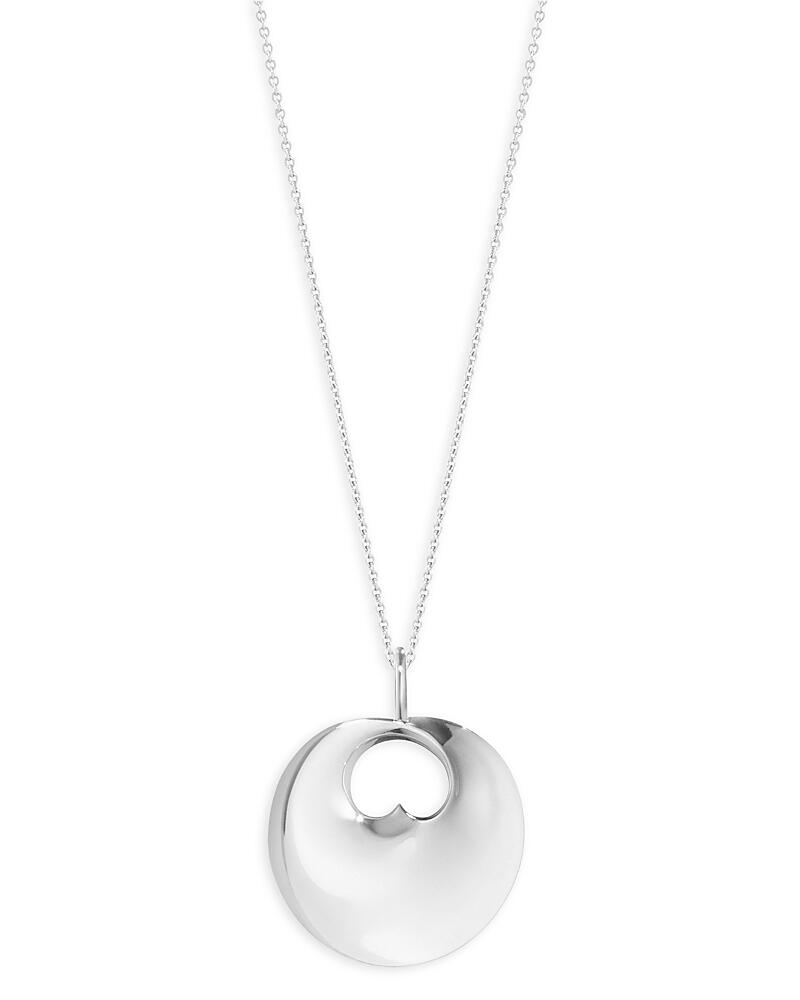 Georg Jensen Sterling Silver Hidden Heart Long Pendant Necklace, 35.43 Cover