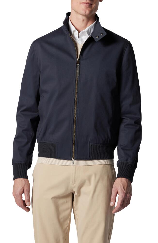 Rodd & Gunn Men's New Windsor Bomber Jacket in Midnight Cover