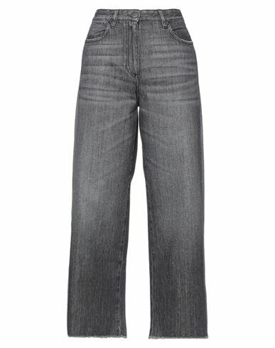 Pt Torino Woman Jeans Grey Cotton Cover