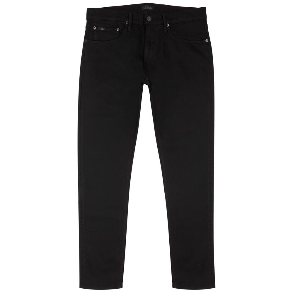 Polo Ralph Lauren Sullivan Black Slim-leg Jeans Cover