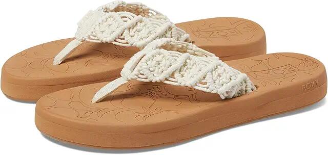 Roxy Colbee Hi Crochet (Cream) Women's Shoes Cover