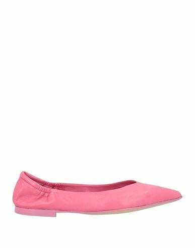 Pomme D'or Woman Ballet flats Pink Soft Leather Cover