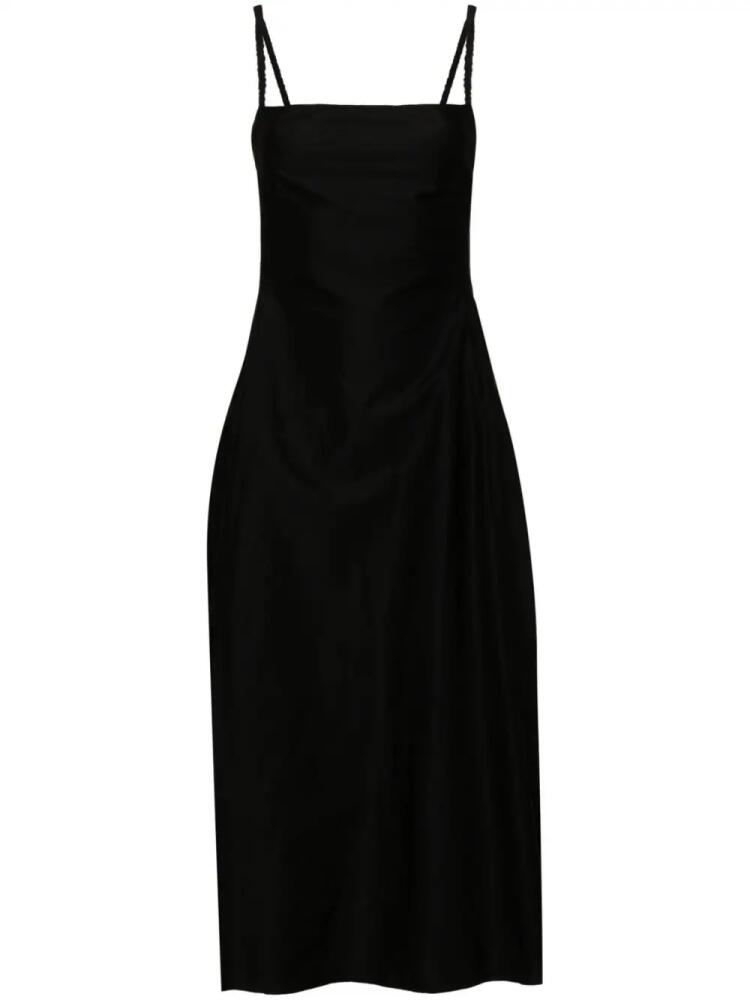 Molly Goddard Raya low-back maxi dress - Black Cover