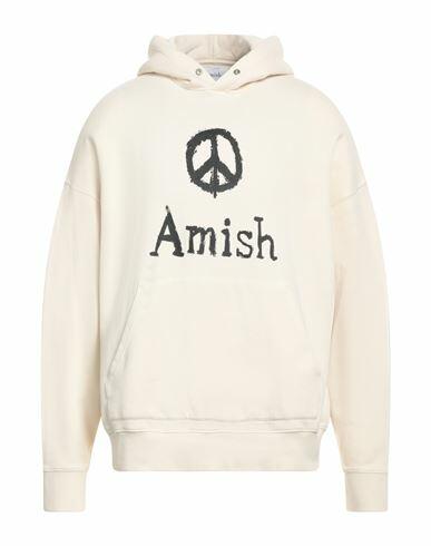 Amish Man Sweatshirt Cream Cotton Cover