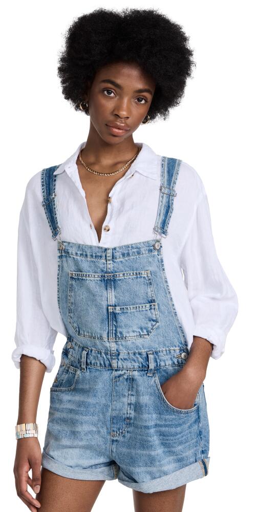 Free People Ziggy Shortalls Follow Your Cover