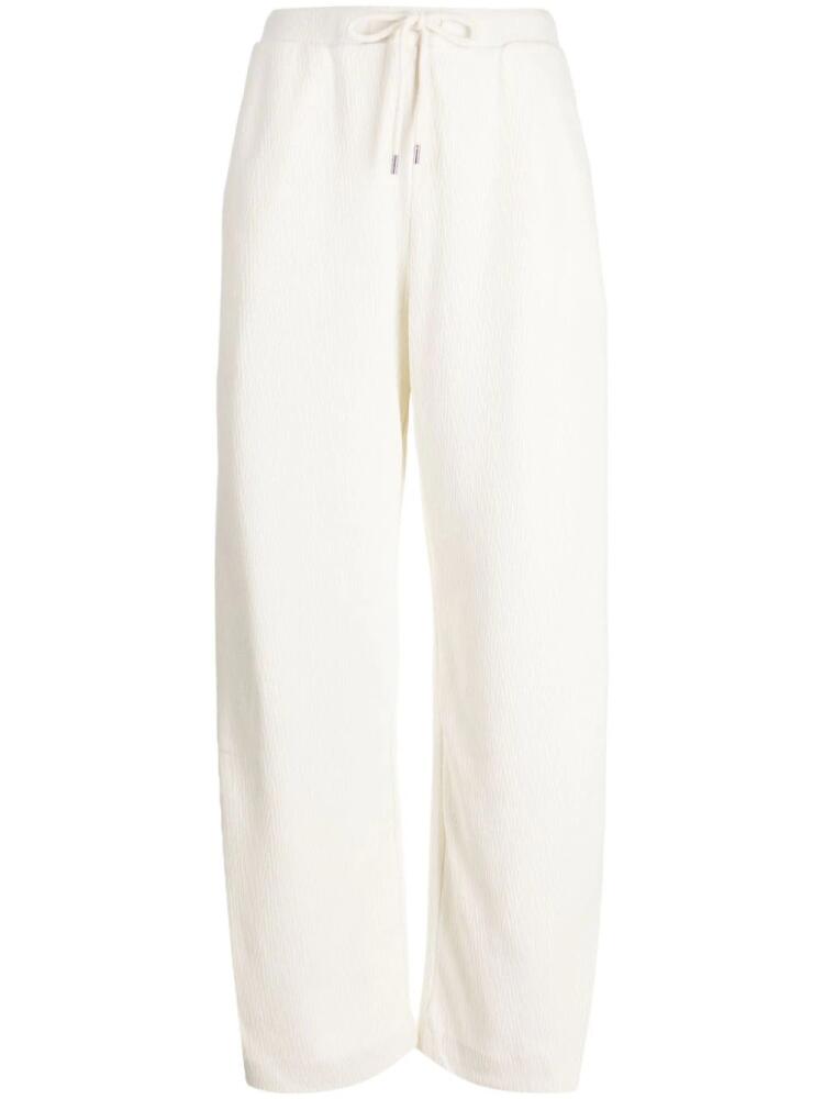 tout a coup wide-leg track pants - Neutrals Cover