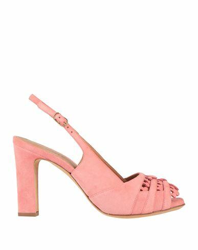 Chie By Chie Mihara Woman Sandals Pastel pink Leather Cover