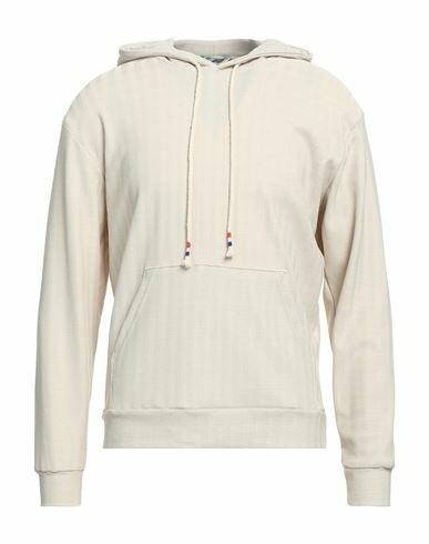 Takeshy Kurosawa Man Sweatshirt Beige Polyester, Viscose, Elastane Cover