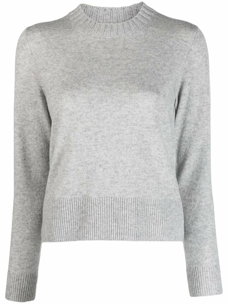 Chinti & Parker cropped wool-cashmere jumper - Grey Cover