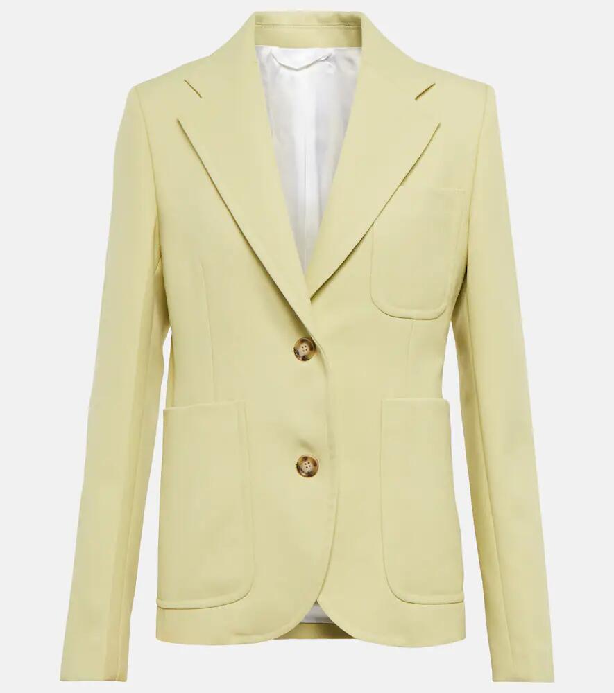 Victoria Beckham Single-breasted gabardine blazer Cover