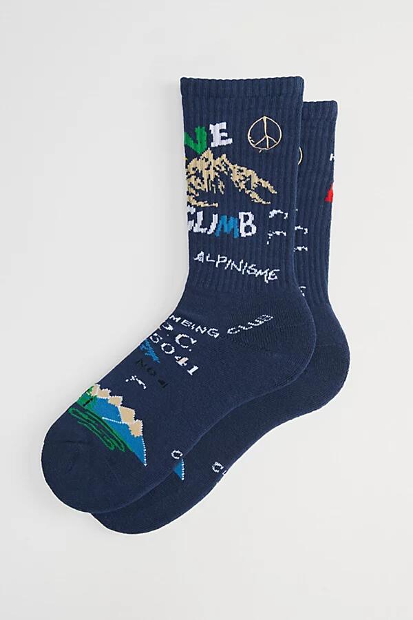 Polo Ralph Lauren Peace & Love Crew Sock in Navy Cover