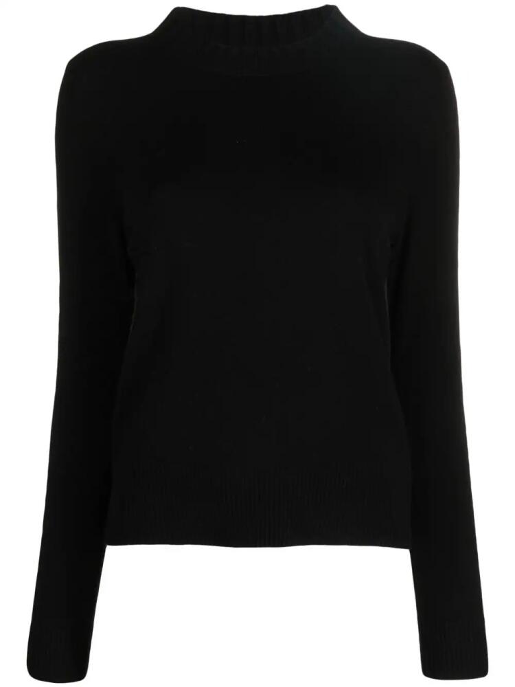 Chinti & Parker crew neck knitted jumper - Black Cover