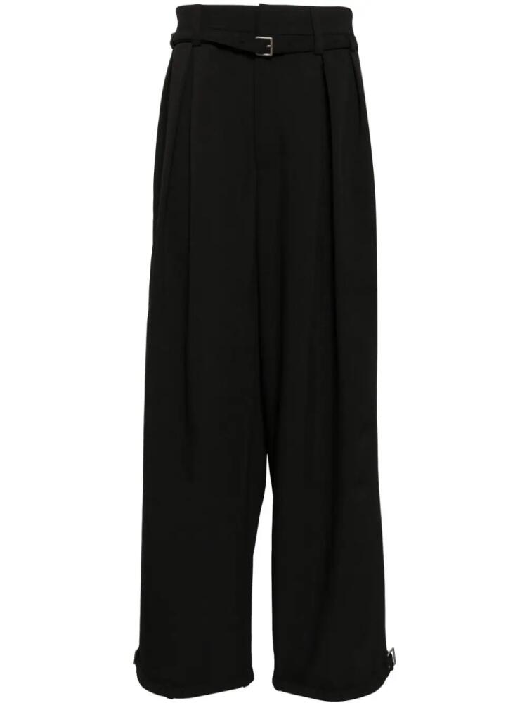 SONGZIO belted wide-leg trousers - Black Cover